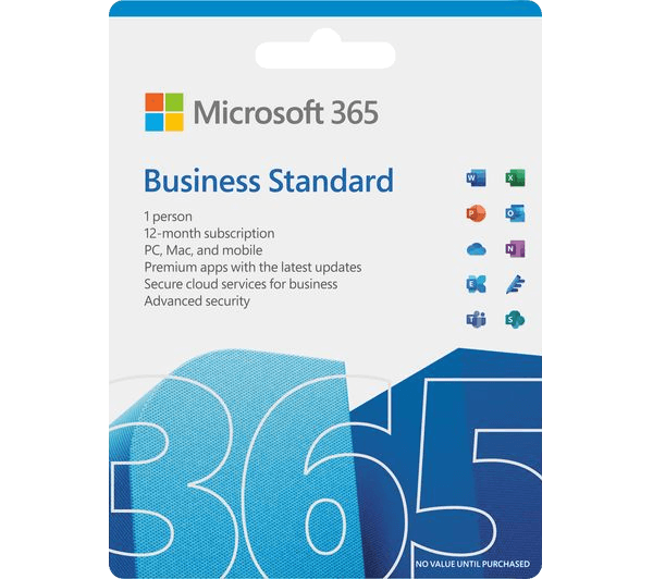 MICROSOFT 365 Business Standard - 1 year for 1 user