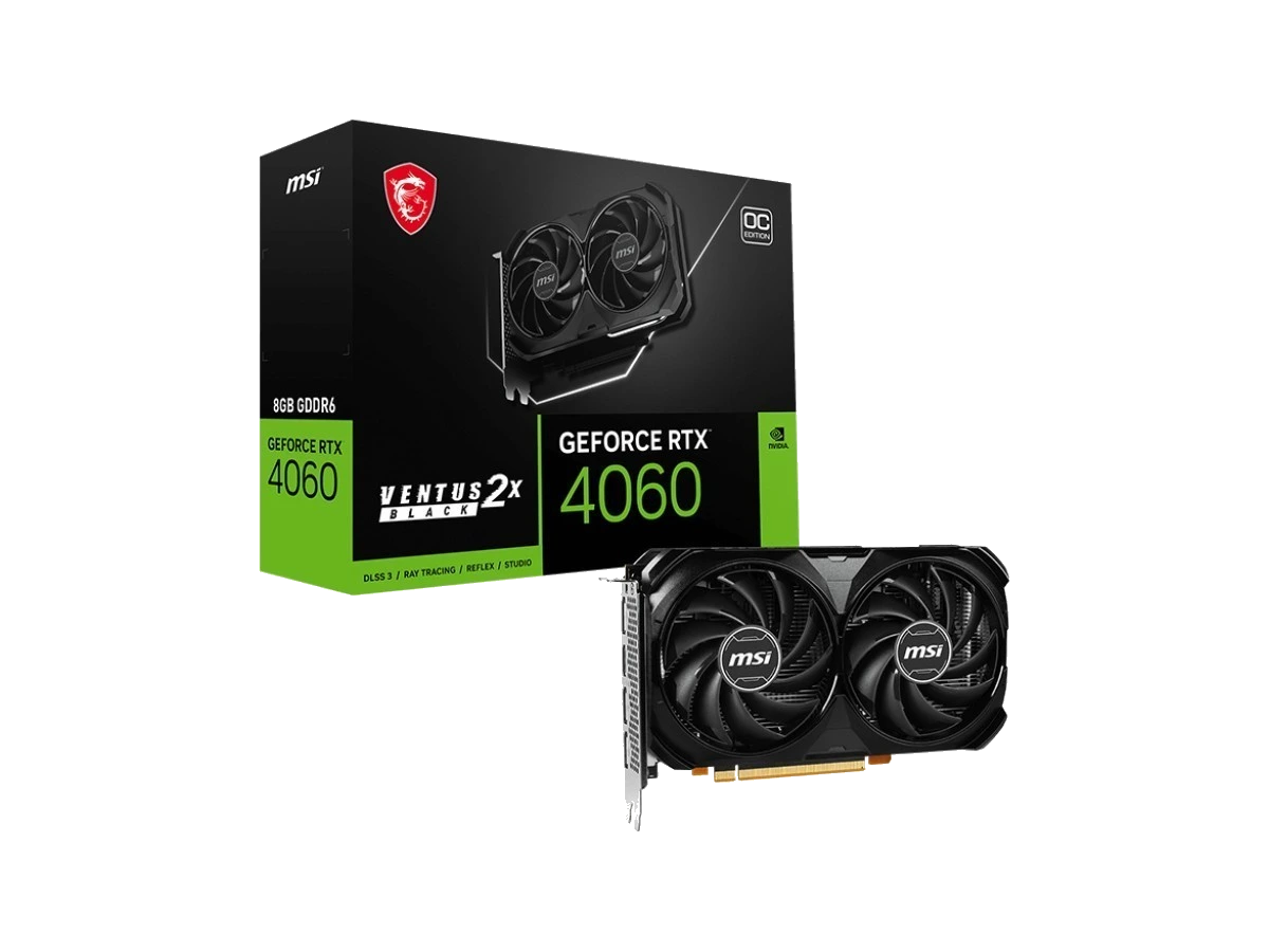 MSI GeForce RTX 4060 Ti VENTUS 2X BLACK 16G OC