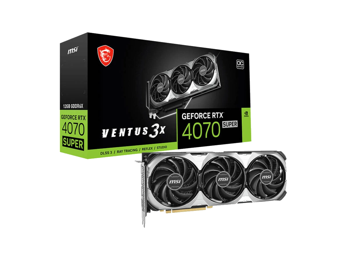 MSI GeForce RTX 4070 Ti SUPER 16G VENTUS 3X OC