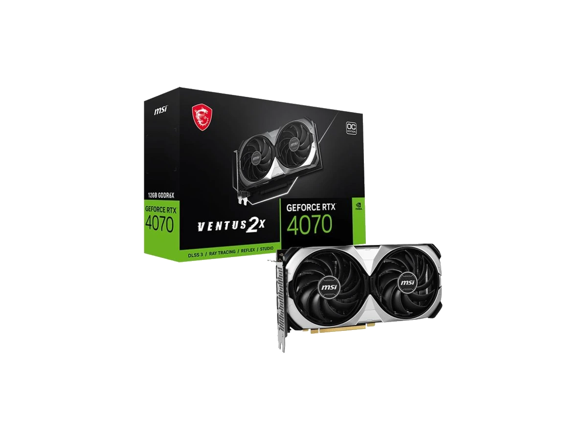 MSI GeForce RTX 4070 VENTUS 2X 12G OC