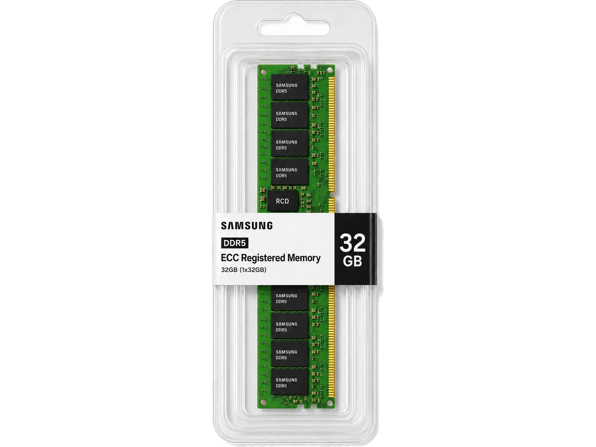 Samsung DDR5 ECC server memory module