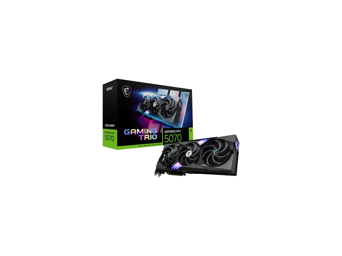 MSI GeForce RTX 4070 GAMING X TRIO 12G Graphics Card