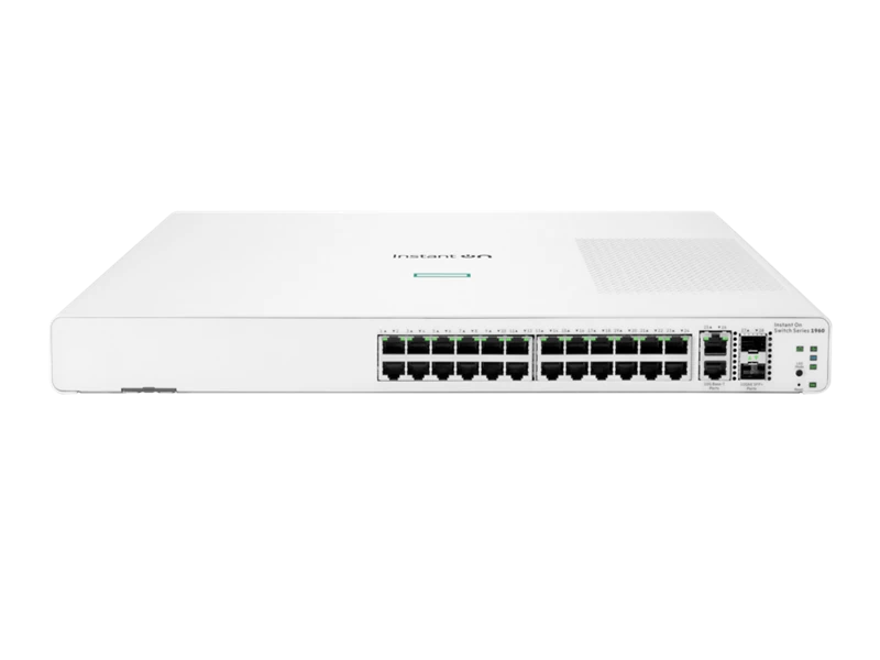 HPE Aruba Instant On 1960 24G 2XGT 2SFP+ Switch