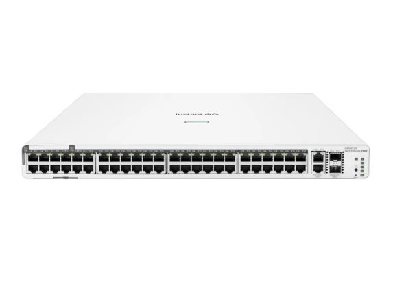 HPE Aruba Instant On 1960 48G PoE 2XGT 2SFP+ 600W Switch