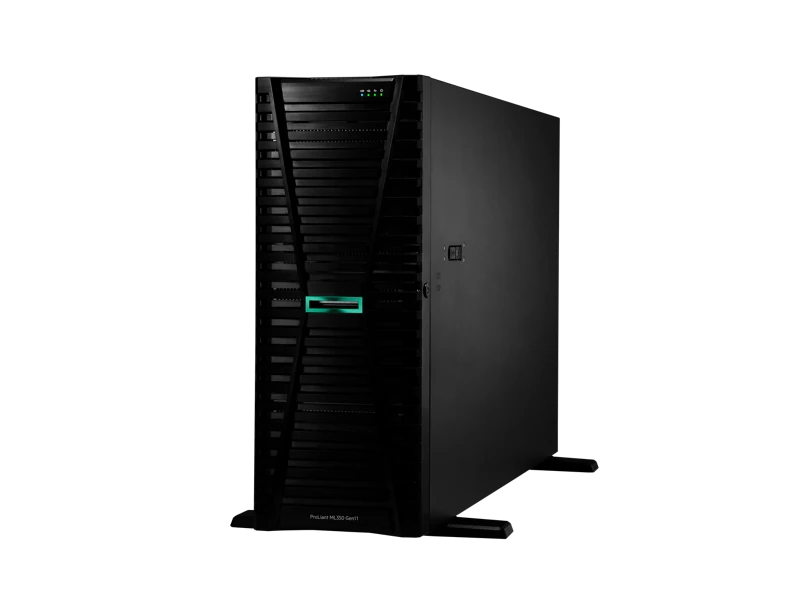HPE ProLiant ML350 Gen11 Xeon Silver 4416+ 20-core 1P 32GB DDR5 8SFF 1000W RPS Tower Server