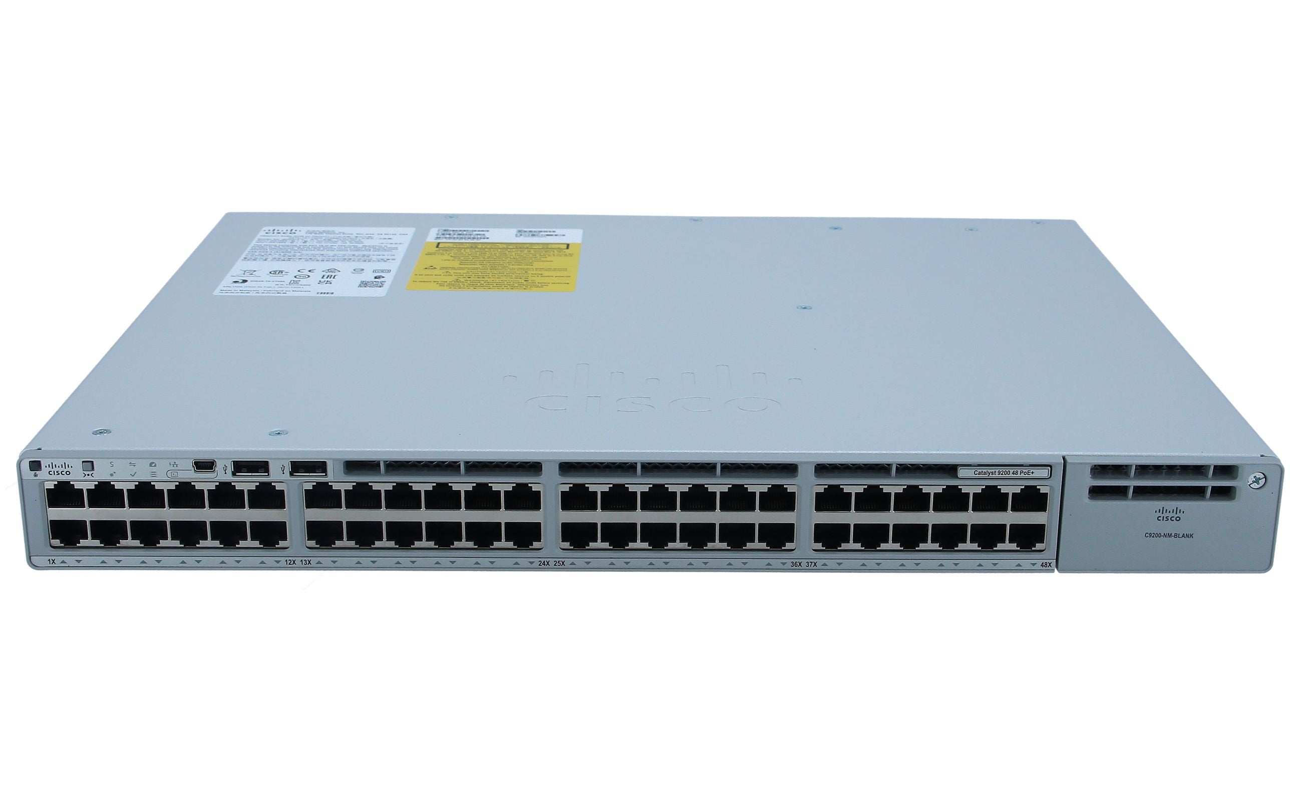 Cisco Catalyst 9200 48-Port PoE+ Switch — Network Essentials — family image