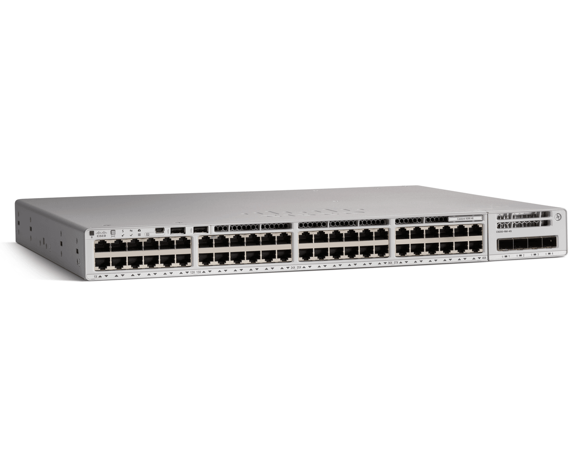 Cisco Catalyst 9200 48-Port Data Switch — Network Essentials (C9200-48T-E) — family image