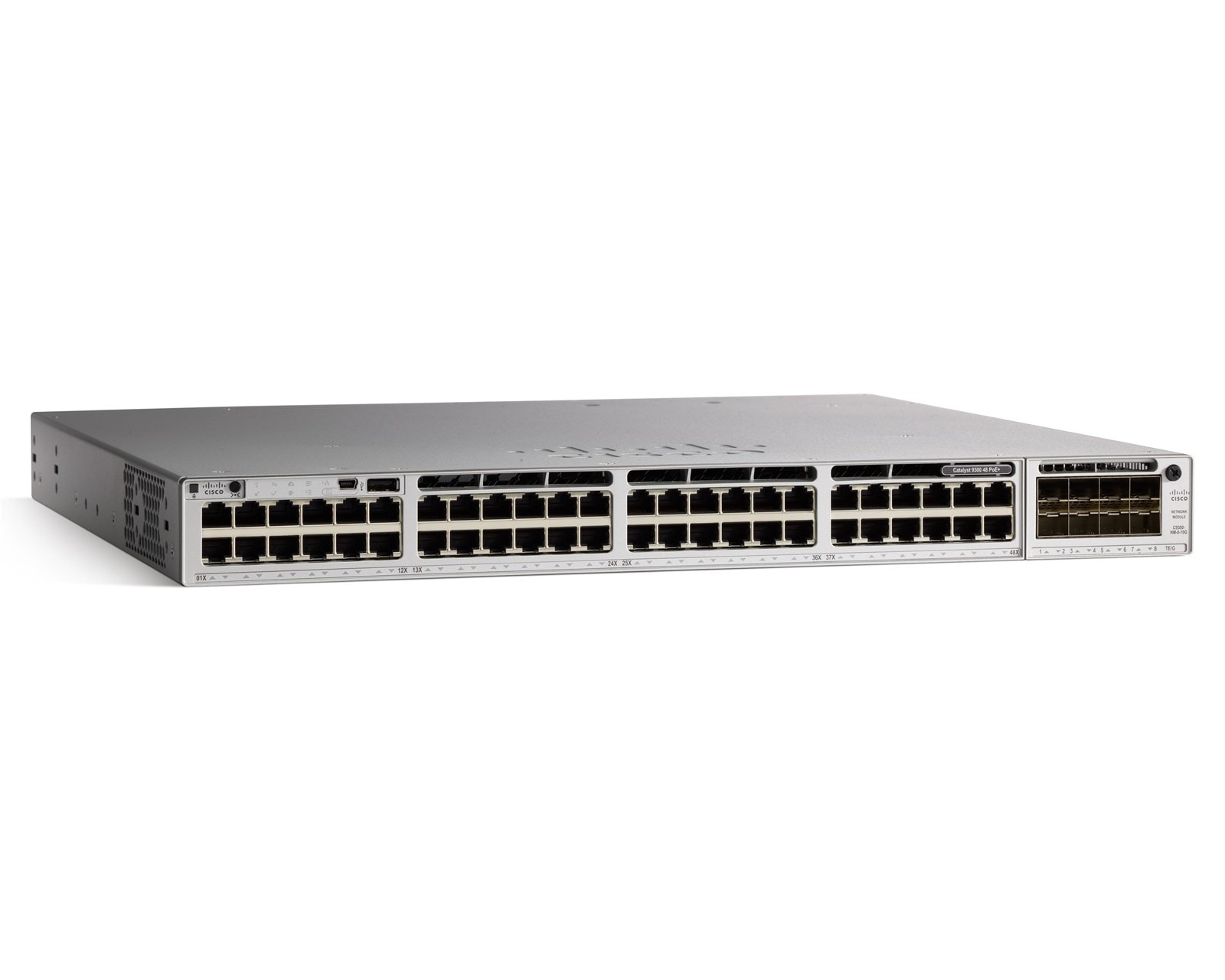 Cisco Catalyst 9300 48-port PoE+ Switch – Network Essentials — family image