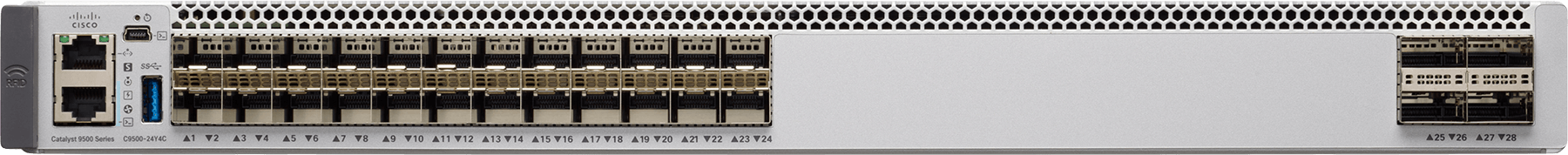 Cisco Catalyst 9500 24-port 25G Core Switch — Network Advantage — family image