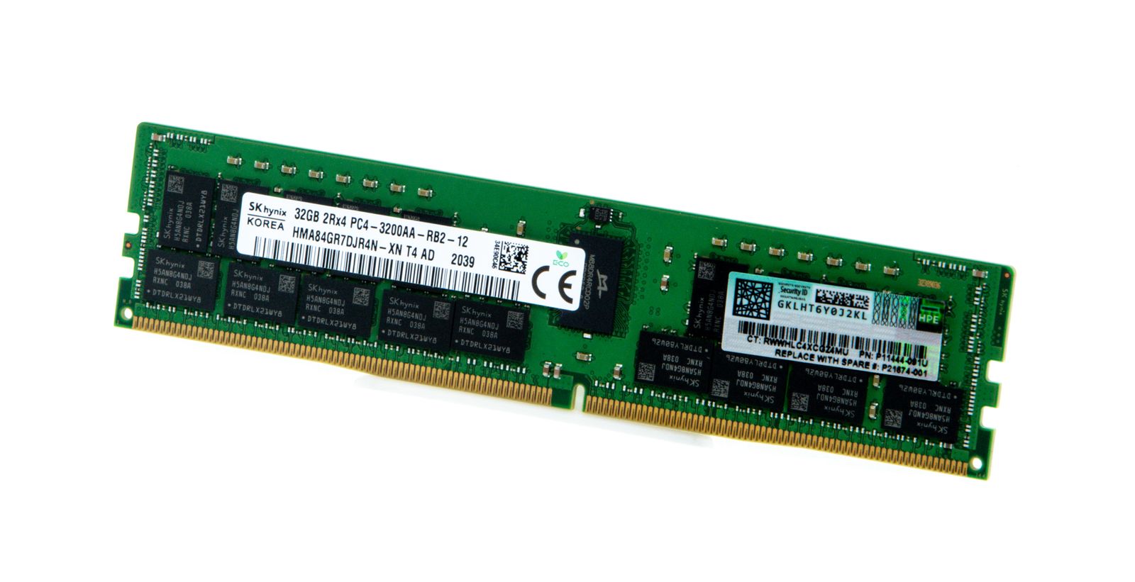HPE 32GB (1x32GB) Dual Rank x4 DDR4-3200 CAS-22-22-22 Registered Smart Memory Kit — family image