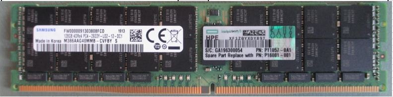 HPE 128GB DDR4-2933 LRDIMM Quad Rank Smart Memory Kit — family image
