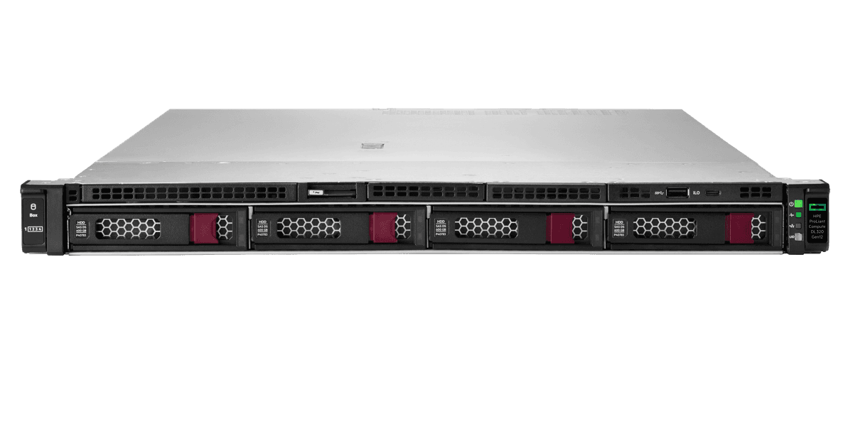 HPE ProLiant DL320 Gen12 rack server