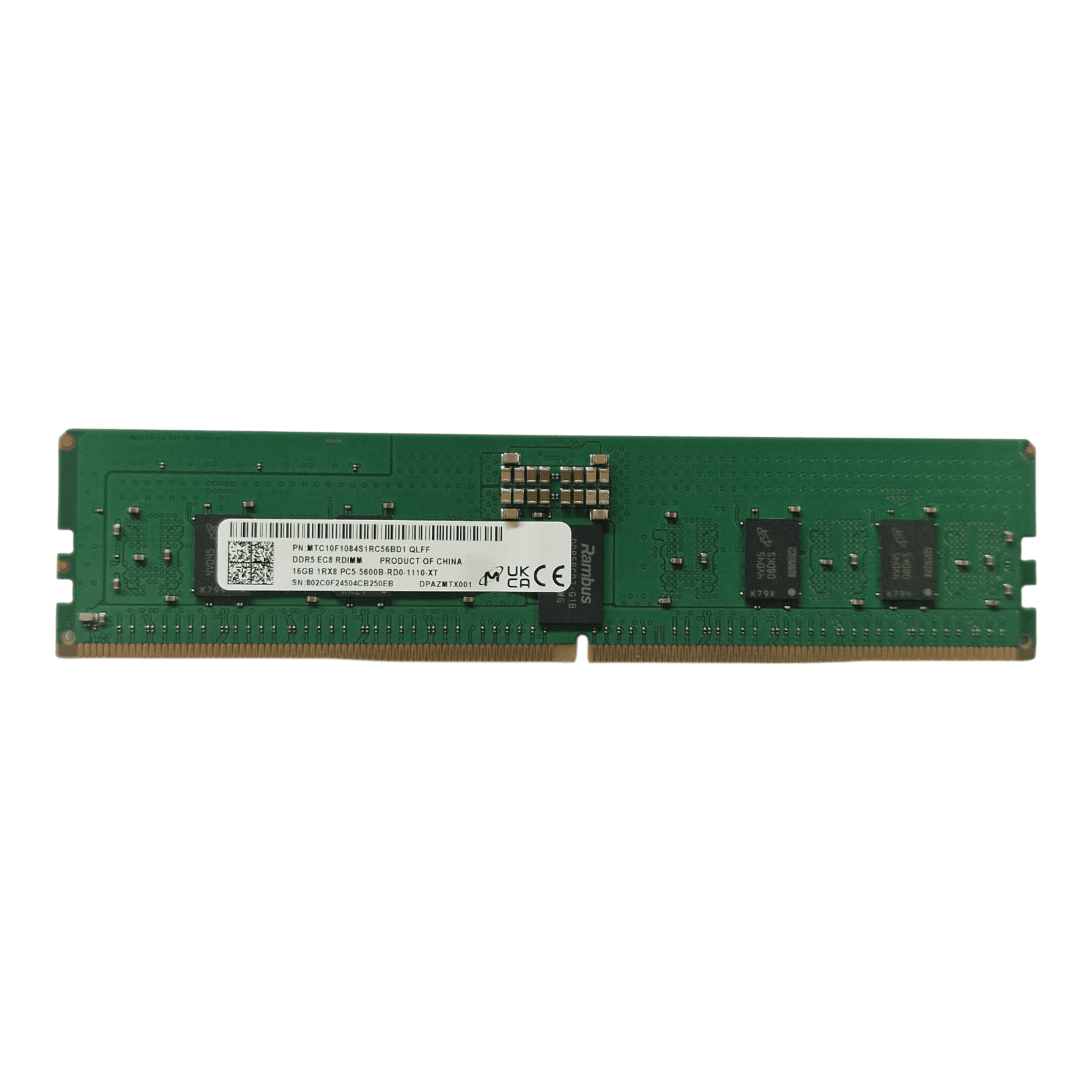 Micron 16GB DDR5-5600MT/s