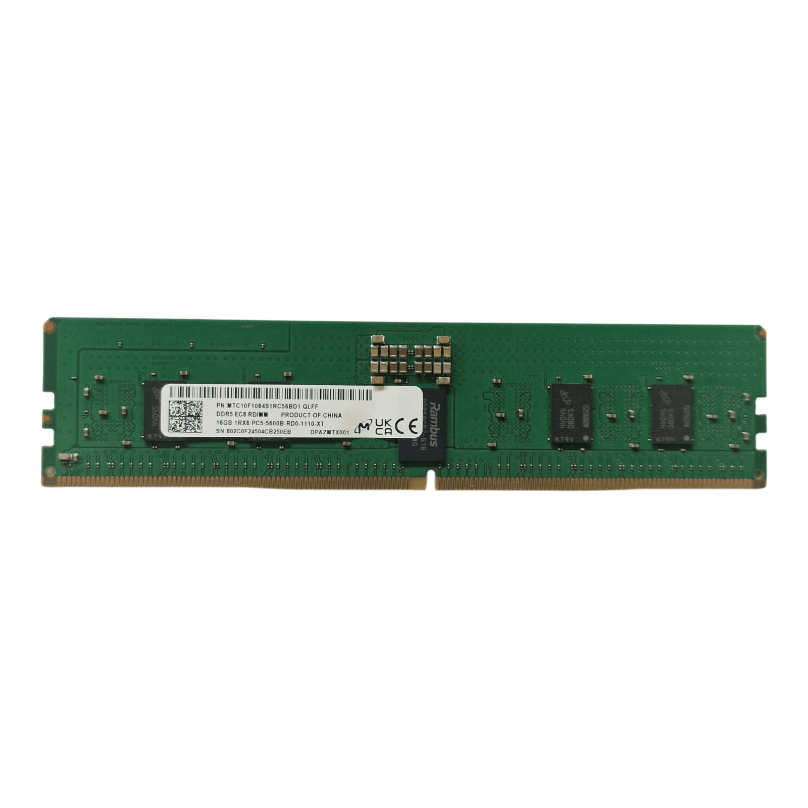 Micron 16GB DDR5-5600MT/s