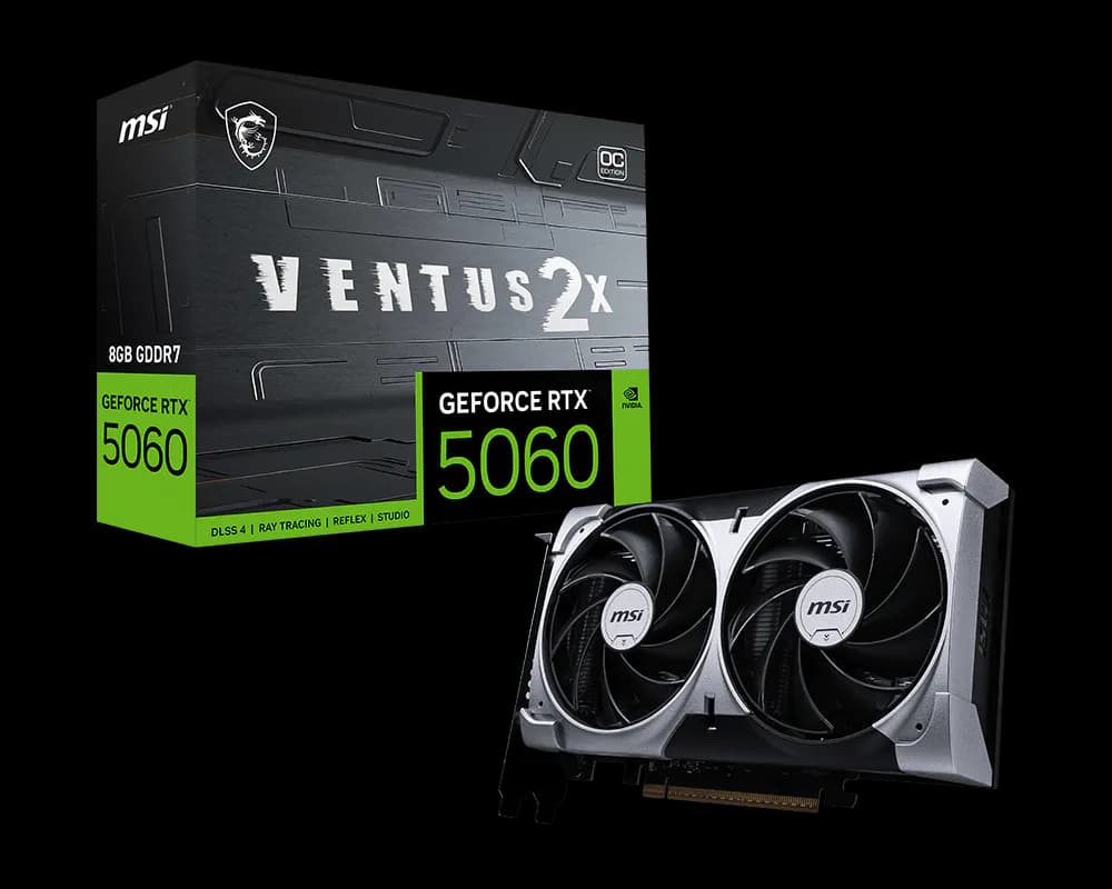 MSI GeForce RTX 5060 VENTUS 2X OC 8G