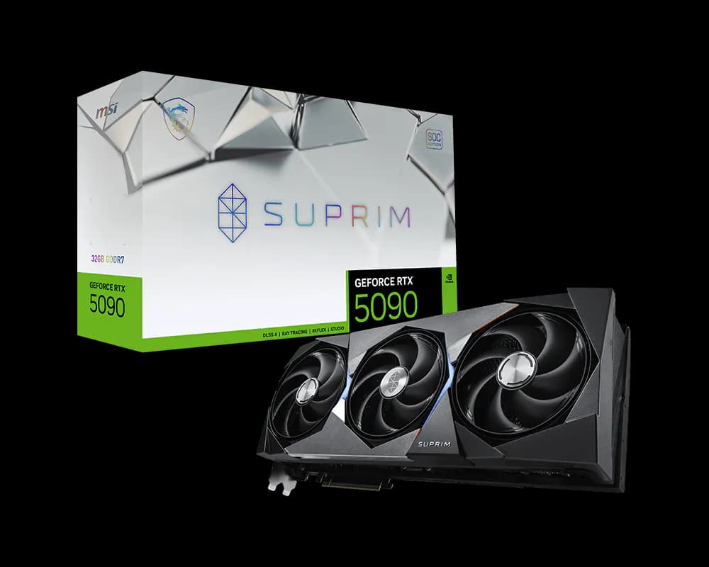 MSI GeForce RTX 5090 SUPRIM SOC 32G