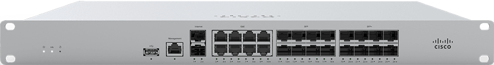 Cisco Meraki MX450 Cloud Managed Enterprise Firewall